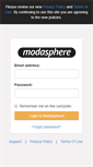 Mobile Screenshot of panache.modasphere.com